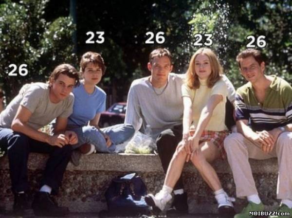 Настоящий возраст американских актеров (5 фото)
