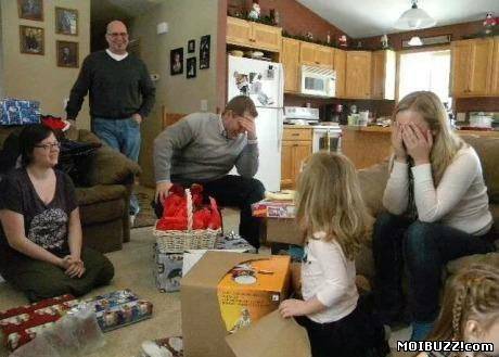 Реакция родителей на подаро