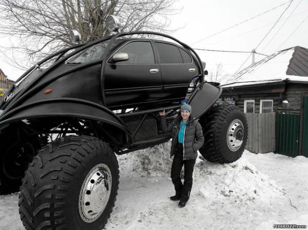 Автомобиль для русской зимы (3 фото)