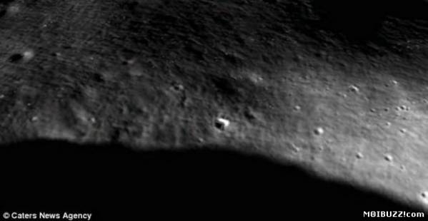 На поверхности Луны обнаружена база пришельцев (3 фото+видео)