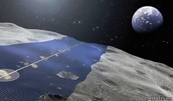 Япония планирует построить на Луне фабрику по сбору солнечной энергии (фото)