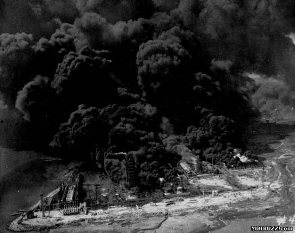 Пожар в порту Техас-сити 1947 года (10 фото)