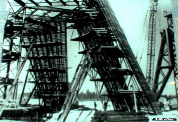Как строилась Останкинская башня (18 фото)