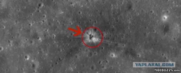 На Луне обнаружен кратер от падения Apollo 16 (фото)