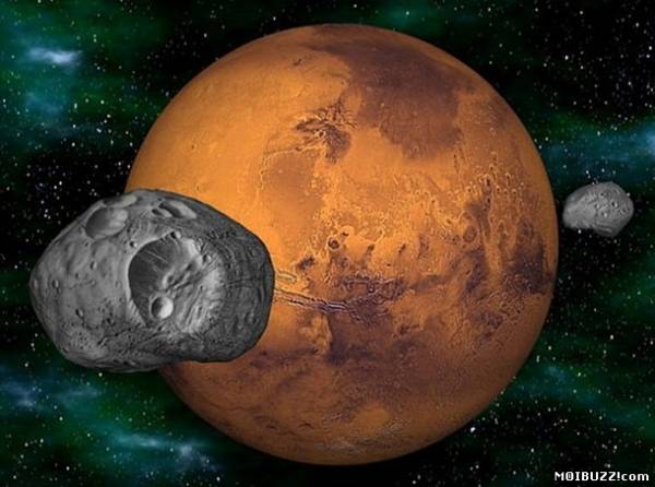 Марс может обзавестись кольцами (фото)